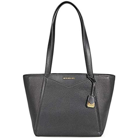 whitney small pebbled leather tote by michael kors|Michael Kors Whitney Small Pebbled Leather Tote .